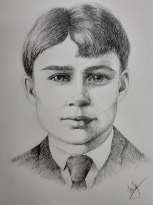 Портрет Сергея Есенина